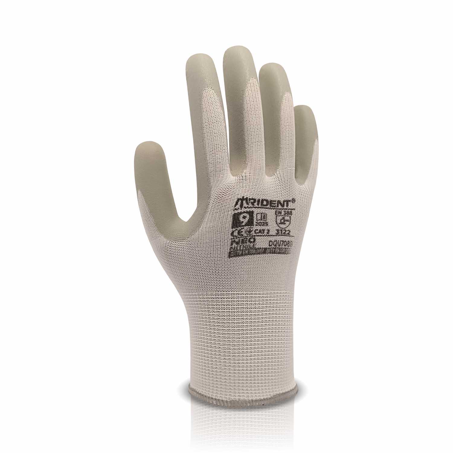 Рукавички покриті вспіненим нітрилом TRIDENT NEO арт. DQU708B